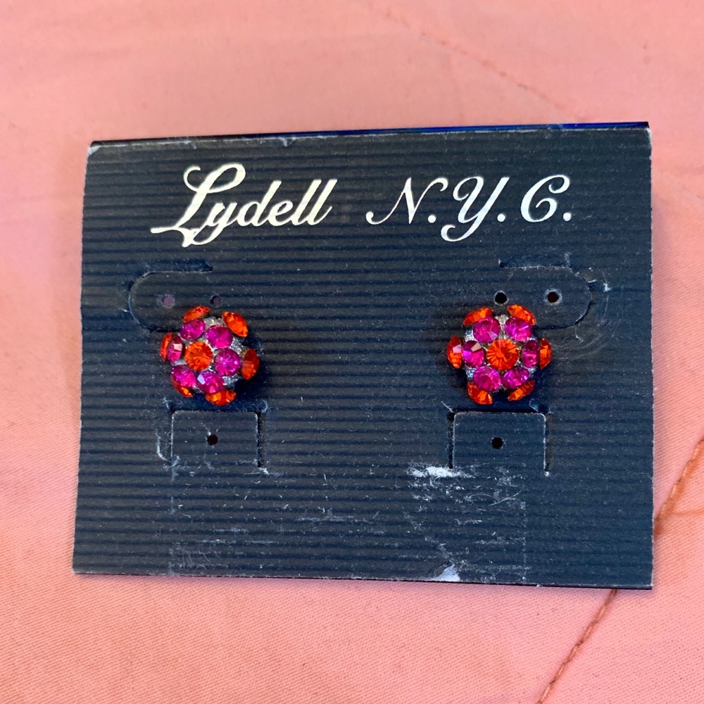 LYDELL NYC Crystal Stud Earrings